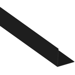 10mm PVC External Corner Trim - Black