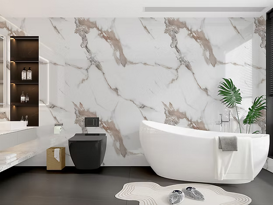 1m PVC Wall Panel - Bronze Marble Premium Matt