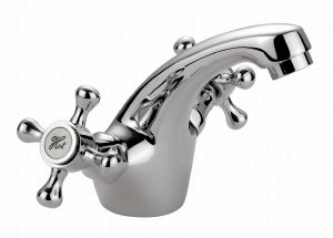 Carlton Traditional Basin Mixer & Pop up Waste