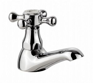 Carlton Traditional Pillar Tap Pair - Chrome