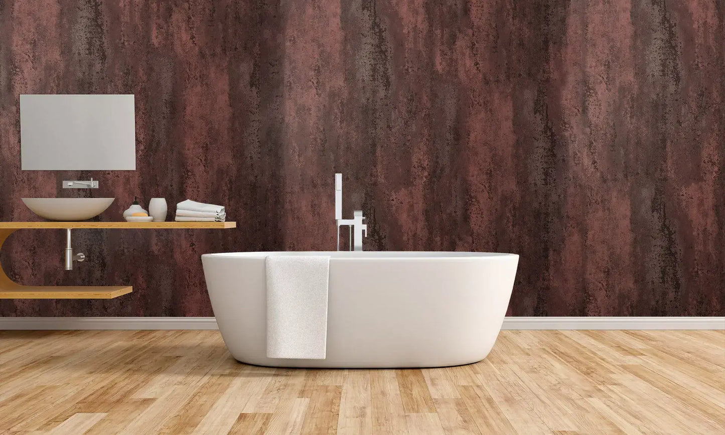1m PVC Wall Panel - Copper