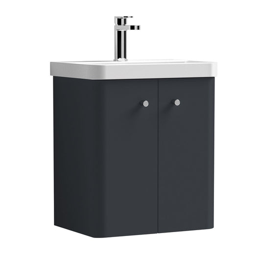 Alto 500mm Wall Mounted Vanity Unit - Anthracite