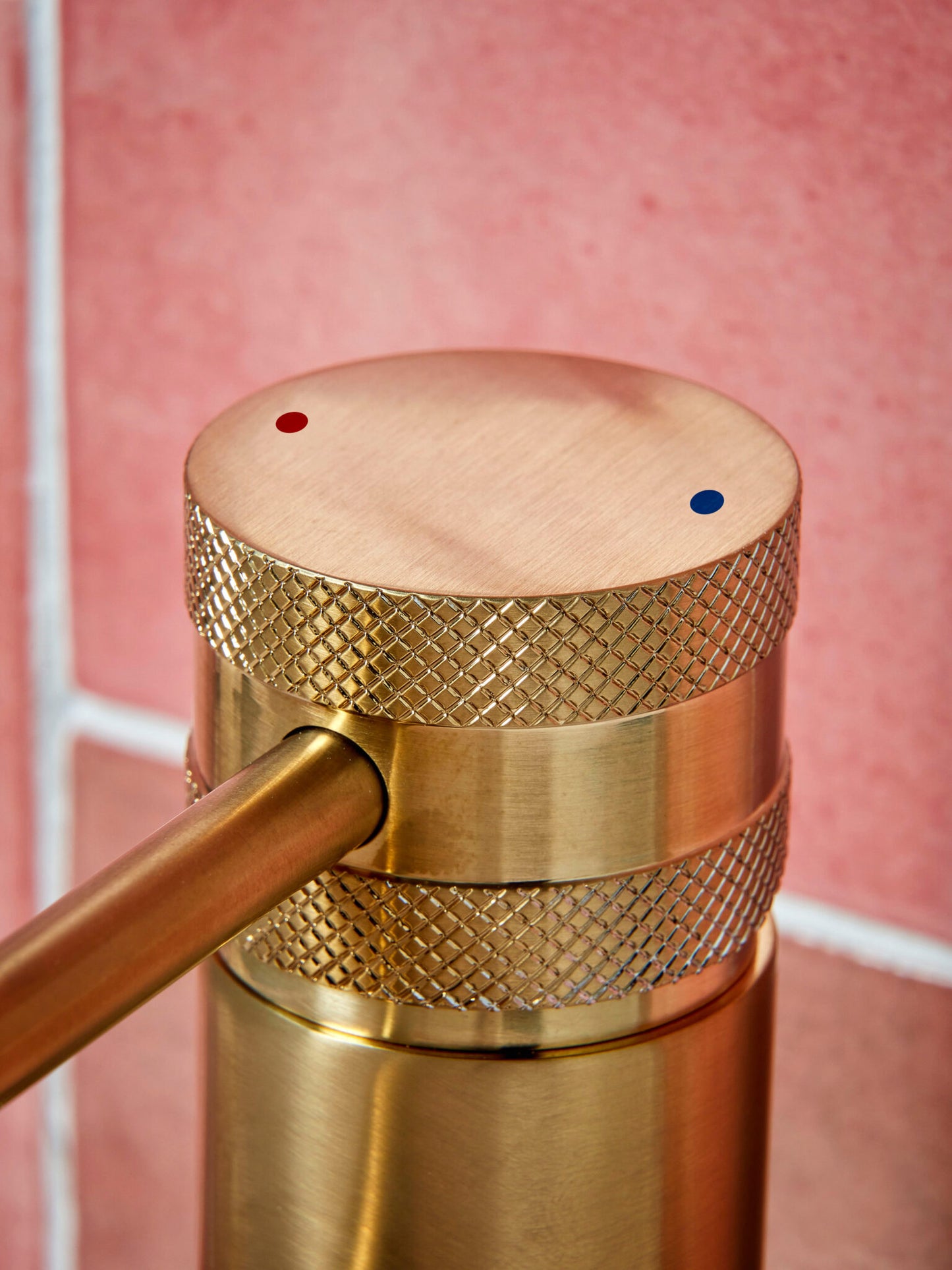 Pinnacle Basin Mixer - Brass