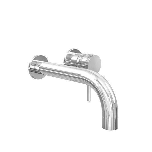 Pinnacle Wall Mounted Bath Filler - Chrome