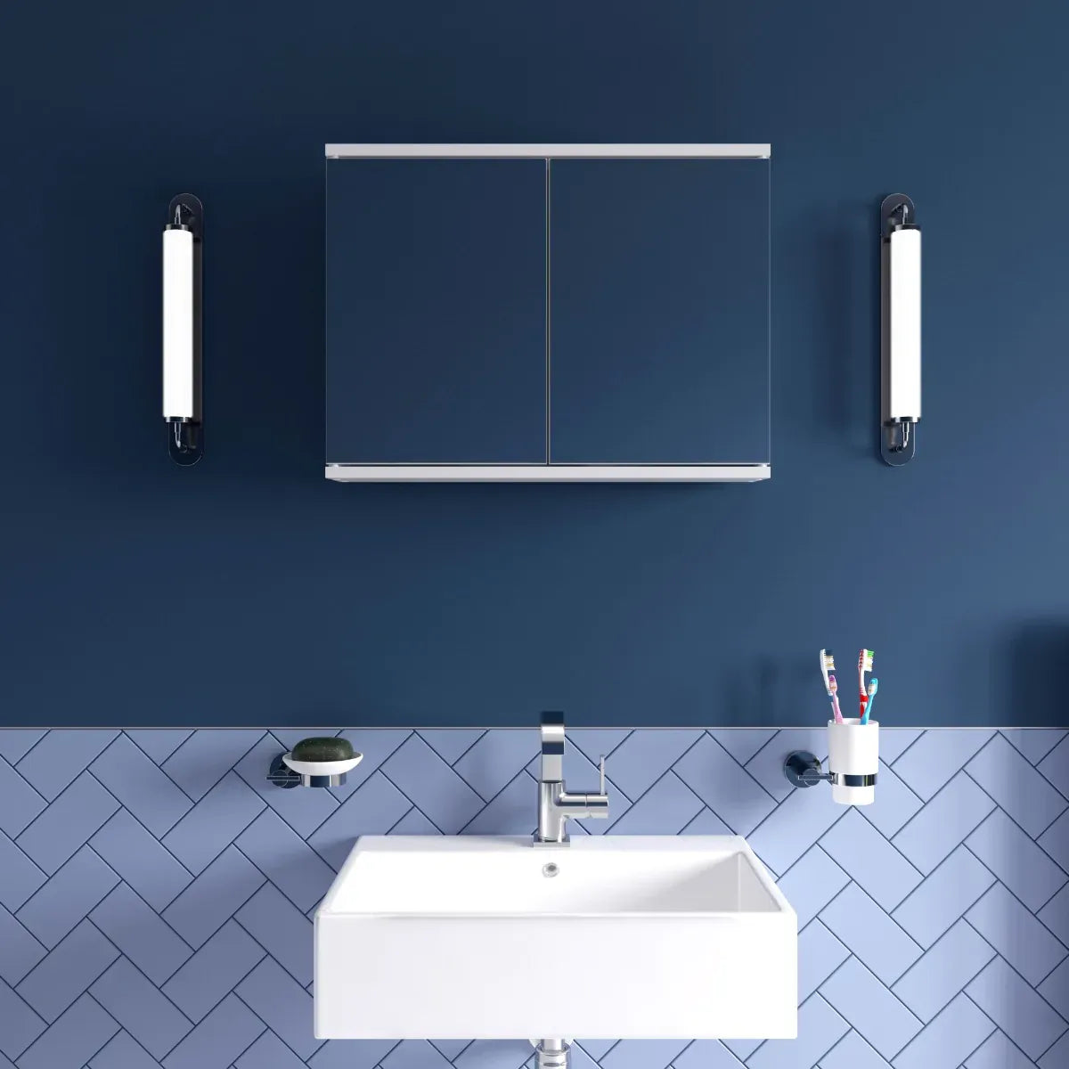 Tiffany 600mm Mirror Cabinet