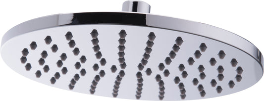 Round Ceiling Shower Head & Arm - Chrome