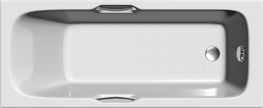 SenseWare 1700x700mm Single Ended Bath & Handles
