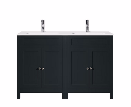 Varenna 1200mm Twin 4 door Vanity Unit & Basin - Anthracite