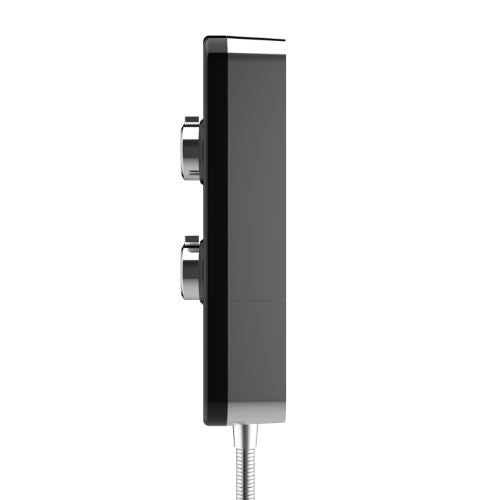 Aqualisa E2 Electric Shower With 3 Mode Handset 8.5kW Black