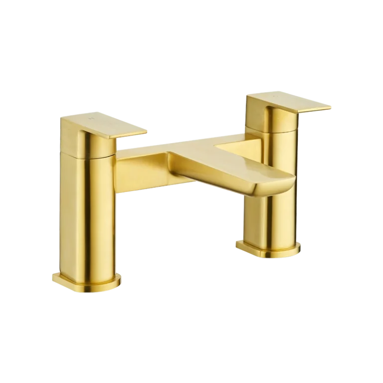 Elio Bath Filler - Brushed Brass