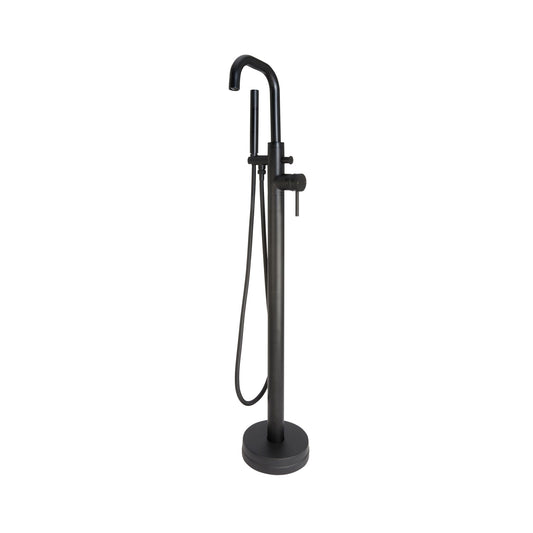 Pinnacle Freestanding Bath Mixer - Black