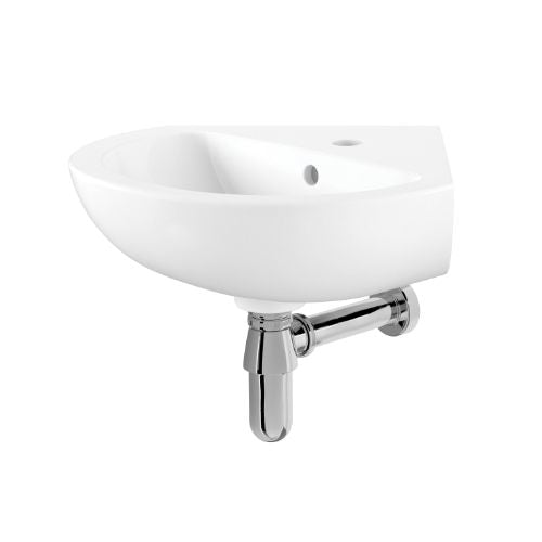 Sevilla 450mm Wall Mounted Corner Basin