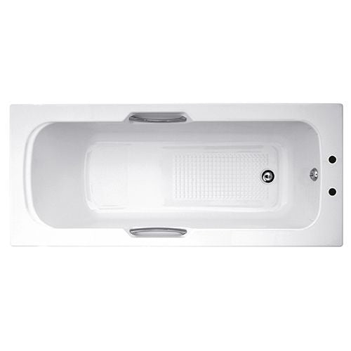 Sterling 1700x700 Twingrip Bath White 2th 5mm