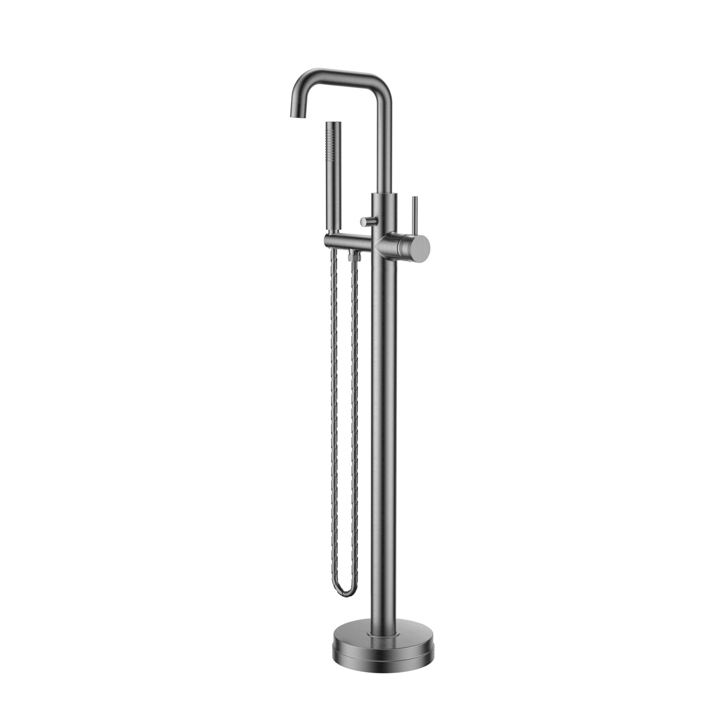 Pinnacle Freestanding Bath Mixer - Gun Metal