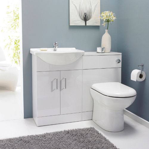 Viva 1050mm All in One Vanity/WC with Pan & Cistern