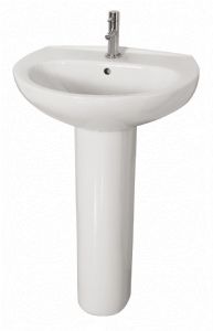 Luzia 550mm Basin & Pedestal