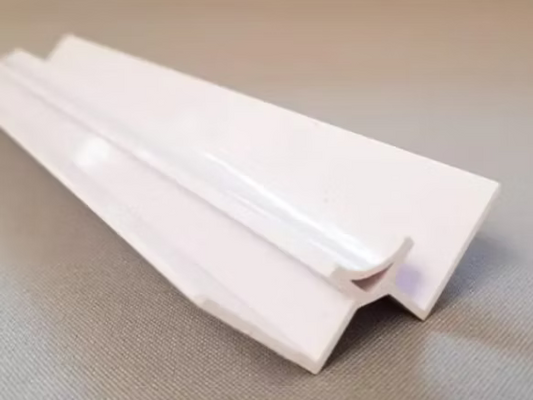 10mm PVC Internal Corner Trim - White