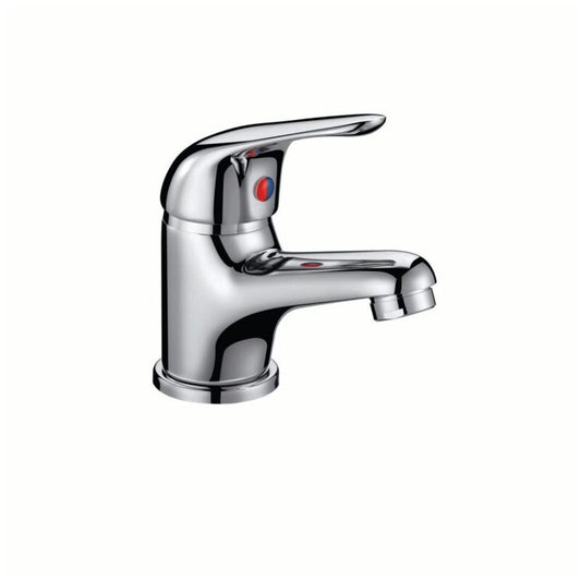 Sabadell Mono Basin Mixer with Push Waste 40mm