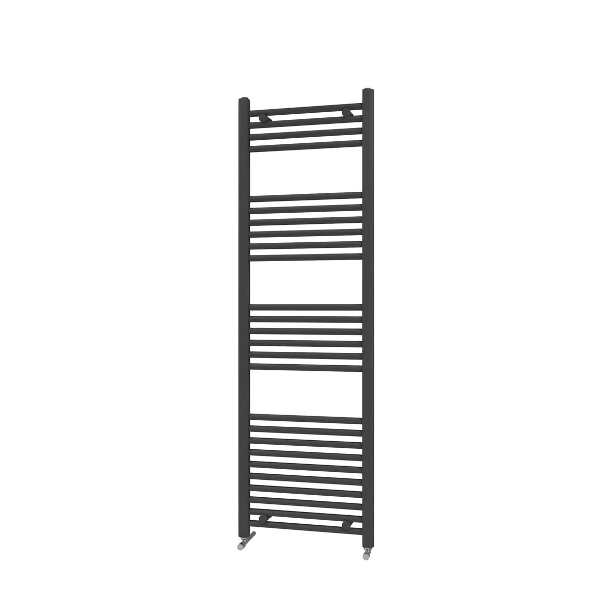Titan 400x1600mm Heated Towel - Black