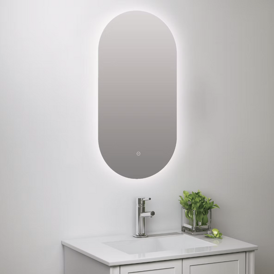 Amara 400x800mm Tablet LED mirror with Demister