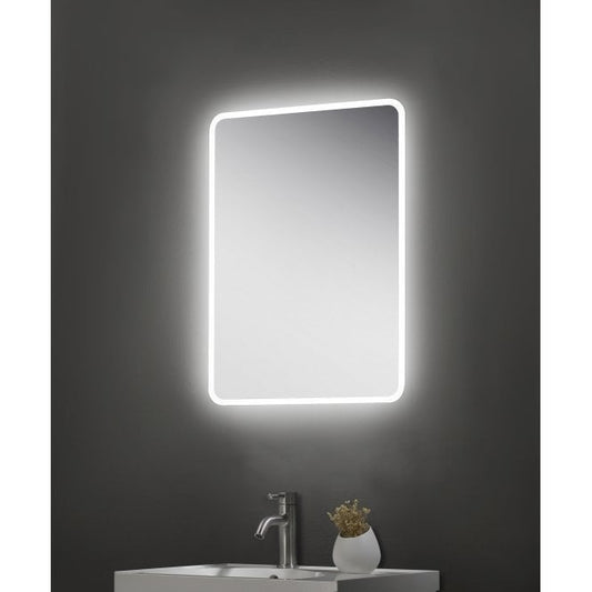 Elira 500x700mm Premium Bluetooth LED Mirror with demist & Shaver Socket