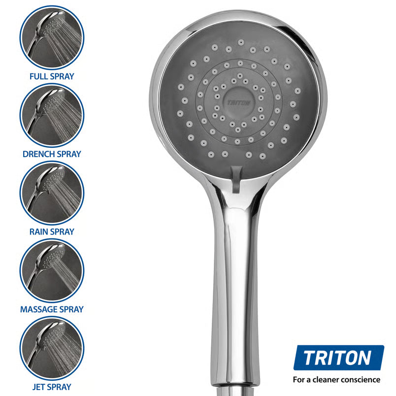 Triton T80Z Fast-Fit DuElec 10.5kW Dual Head Electric Shower