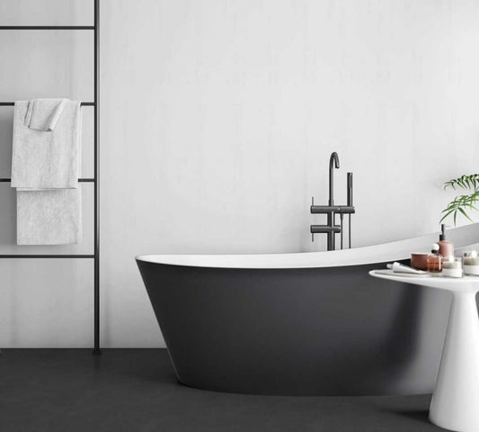 1m PVC Wall Panel - Gloss White